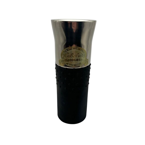 Cabela’s Stainless Travel Tumbler with Rubber Grip New in Box 1995 Korea - Picture 1 of 7